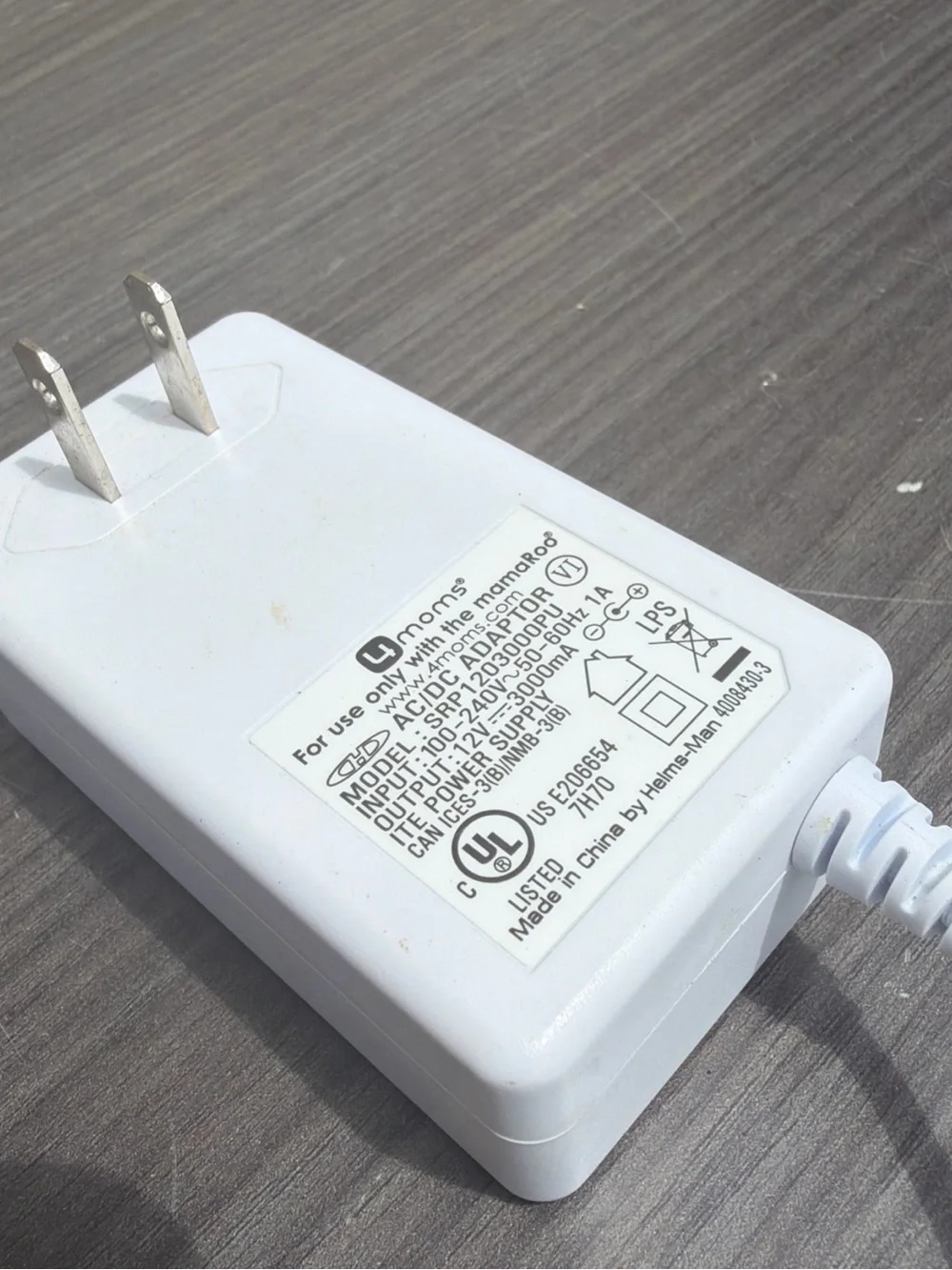 4moms Mamaroo 1037 Ac Adapter Oem Power Plug Cord Tested